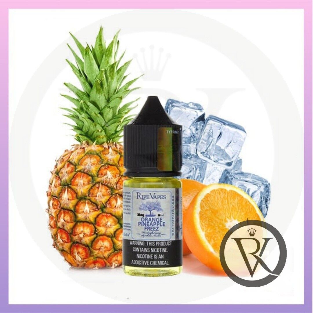 Orange Pineapple Freez Salt By Ripe Vapes 30ml