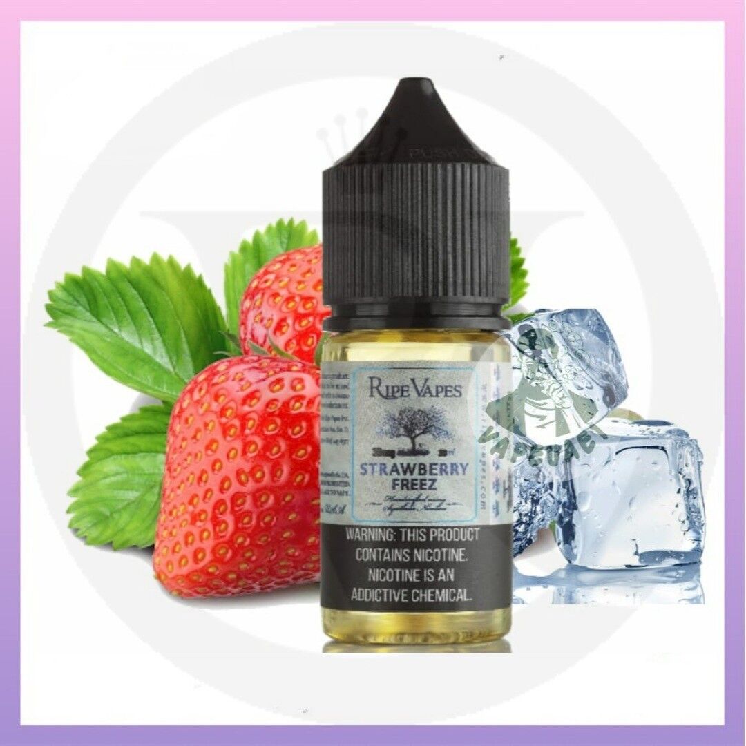 Strawberry freez salt nic BY Ripe vapes