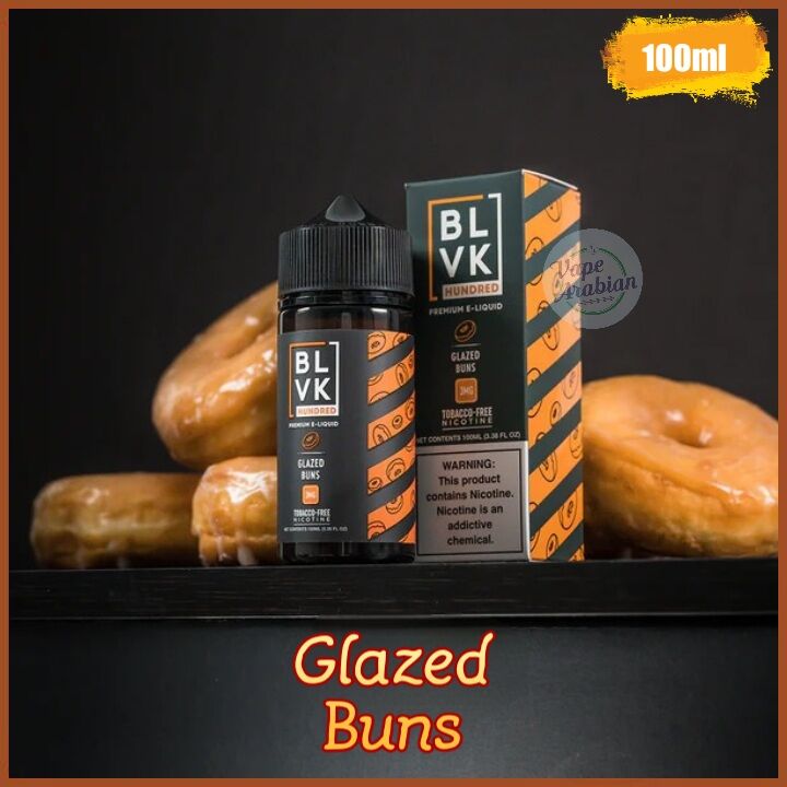 Blvk hundred series glazed buns