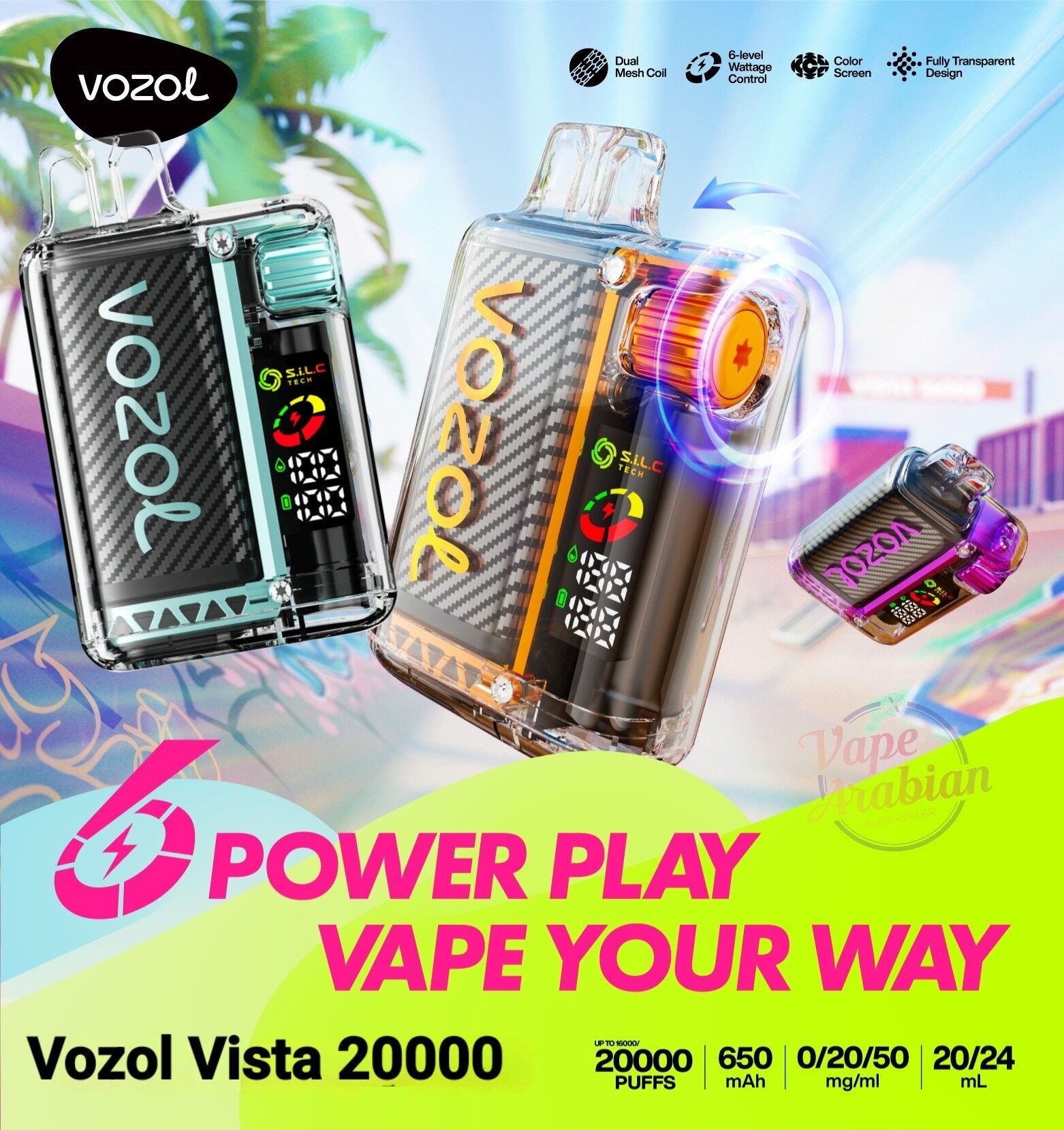 VOZOL Vista 20000 Puffs