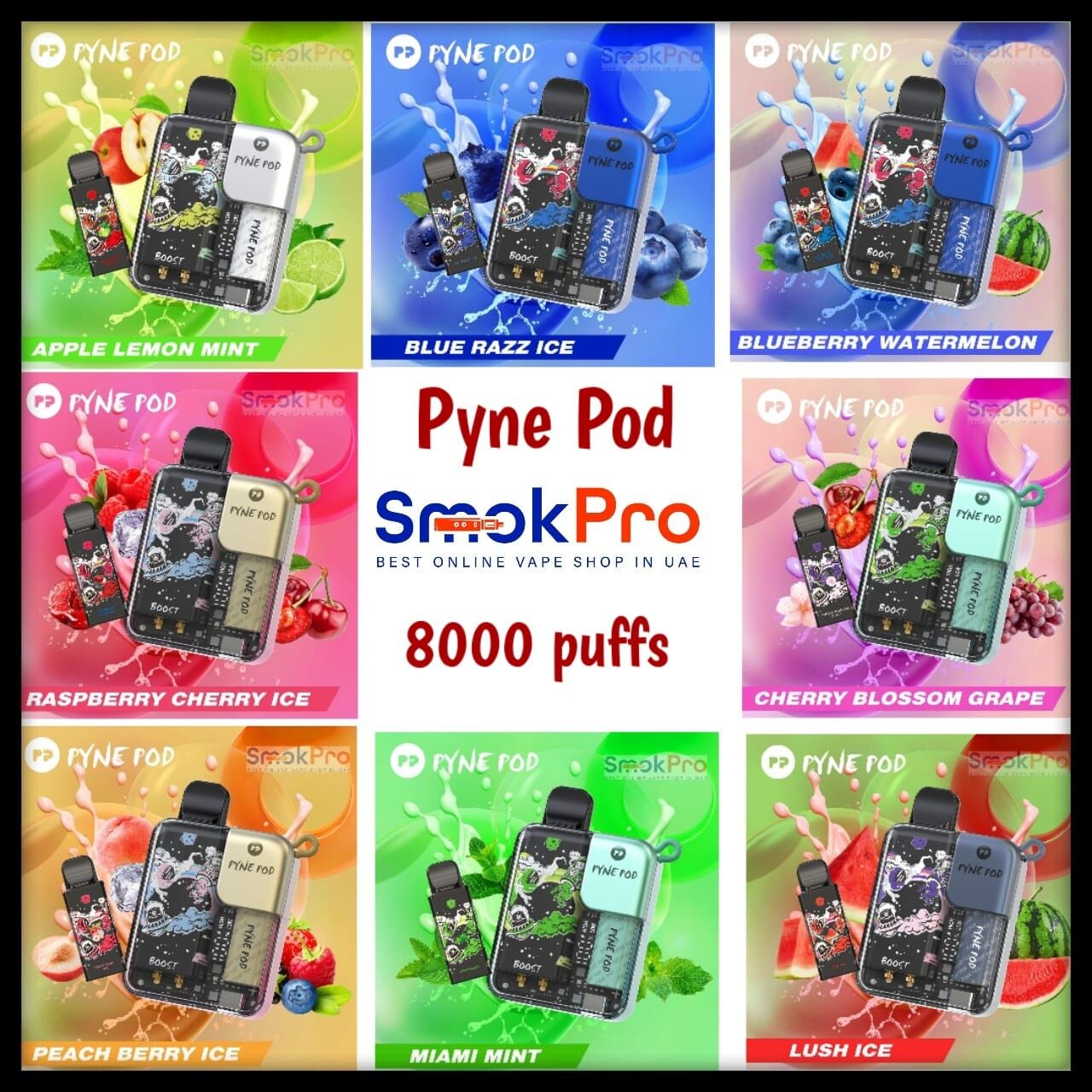 Pyne Pod 8000 Puffs Disposable Vape