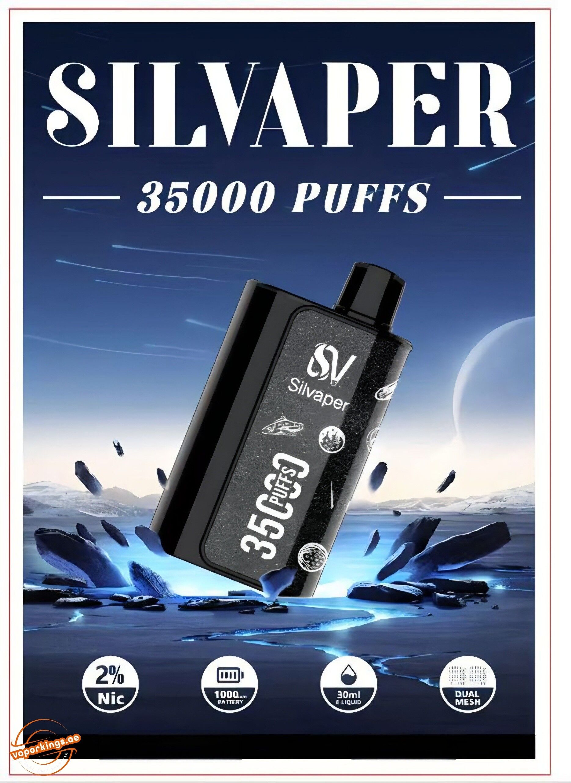 Silvaper 35000 Puffs Disposable Vape