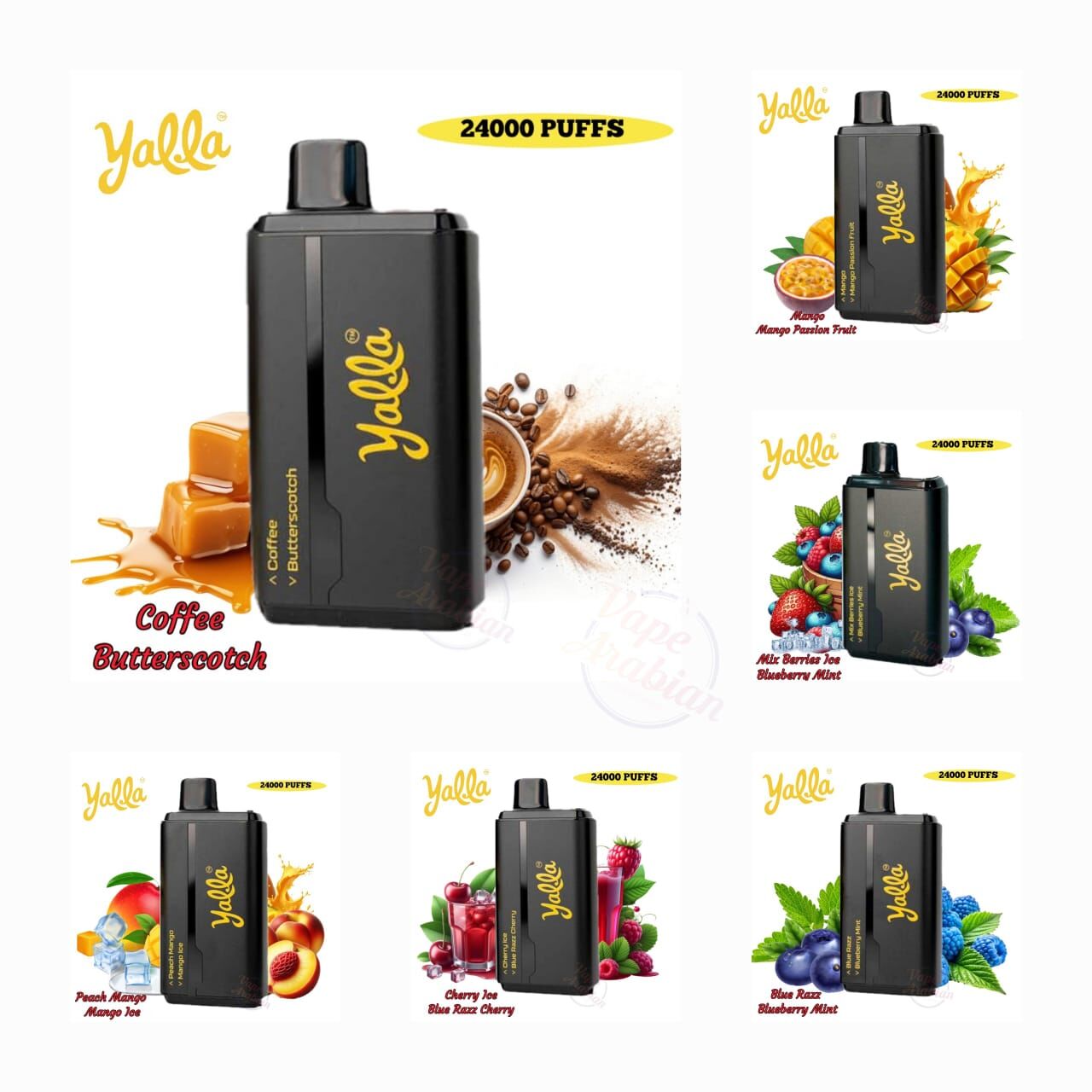 Yalla 24000 Puffs Disposable Vape