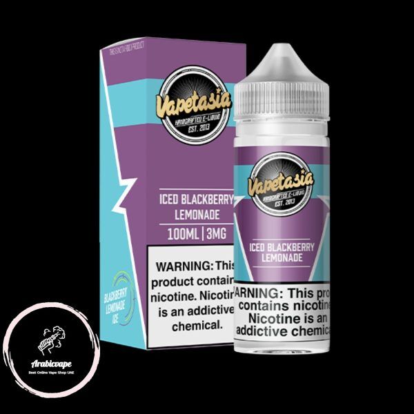 elf bar vape uk Vapetasia Salt Iced Blackberry Lemonade eJuice — eJuiceDirect main image 1