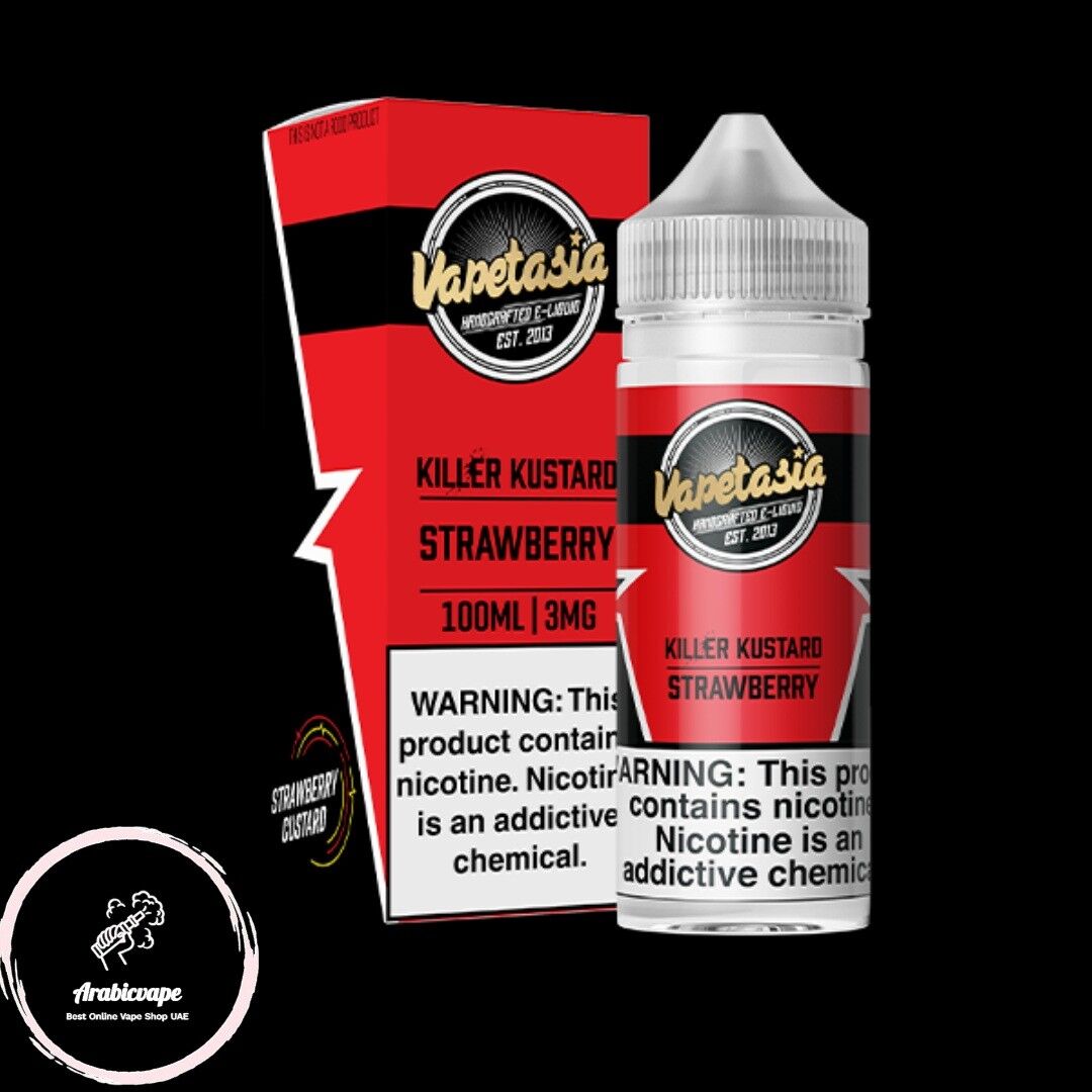 VAPETASIA 100ml Vape Juice 3MG Best Online Vape Shop UAE