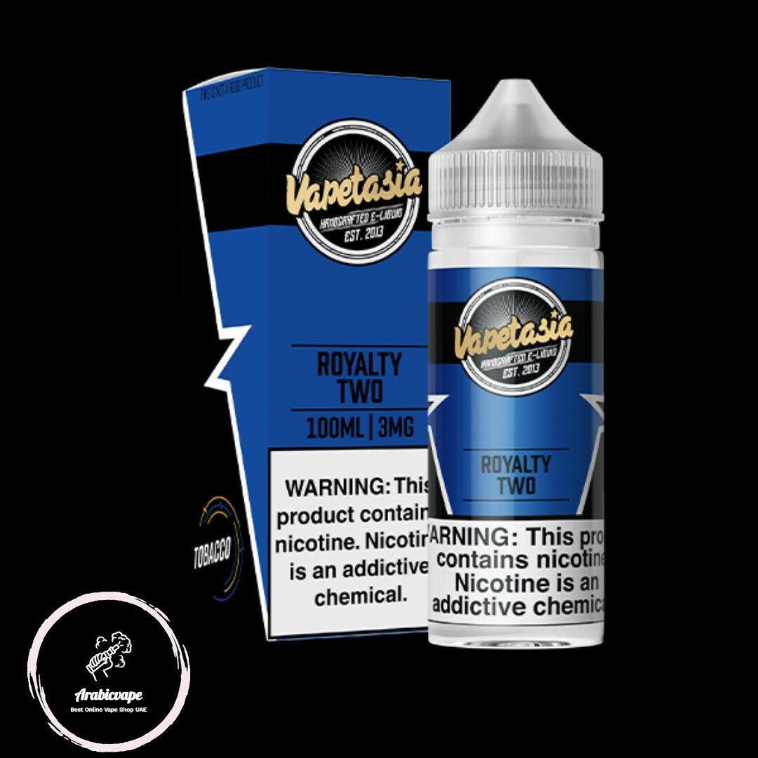 VAPETASIA 100ml Vape Juice 3MG Best Online Vape Shop UAE
