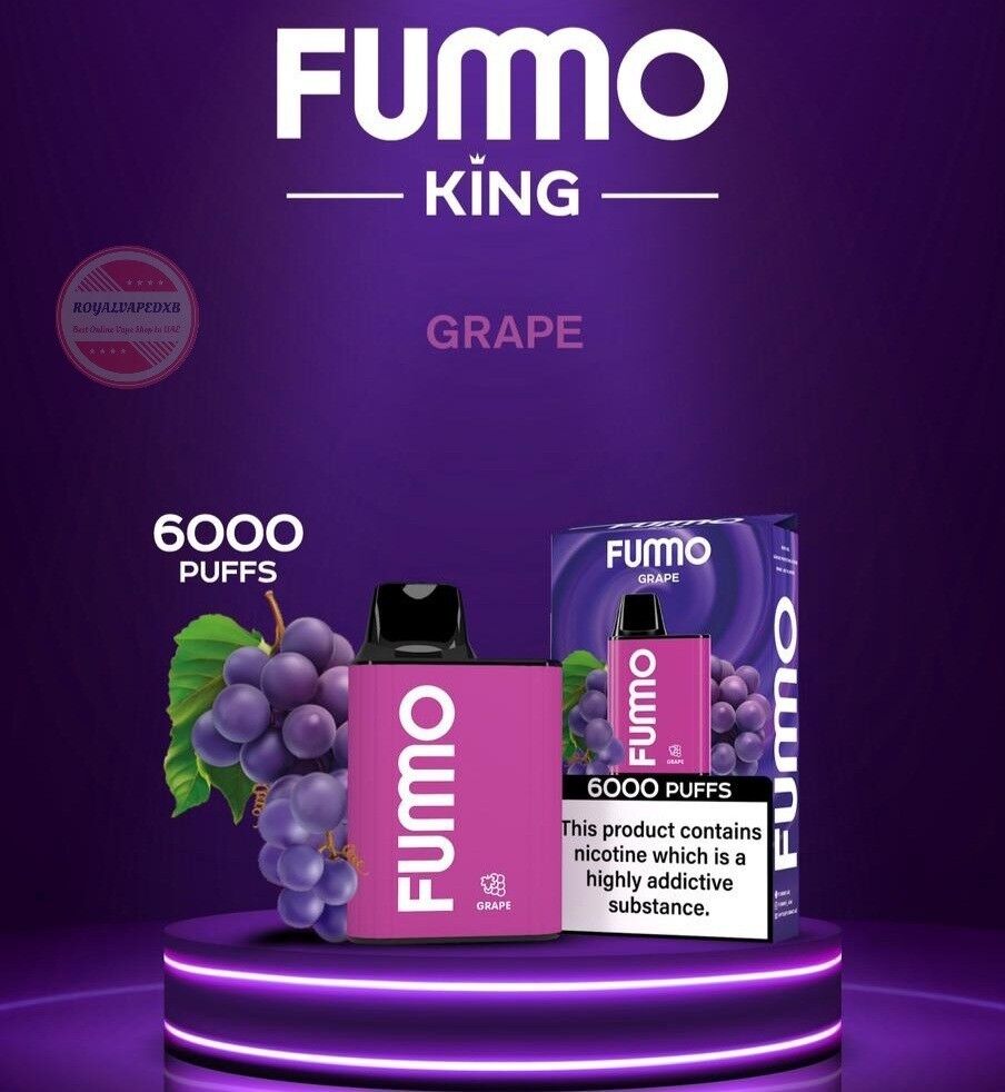 Best Buy Fumo King 6000 Puffs Disposable Vape In UAE Best Buy Fumo King 6000 Puffs Disposable Vape In UAE