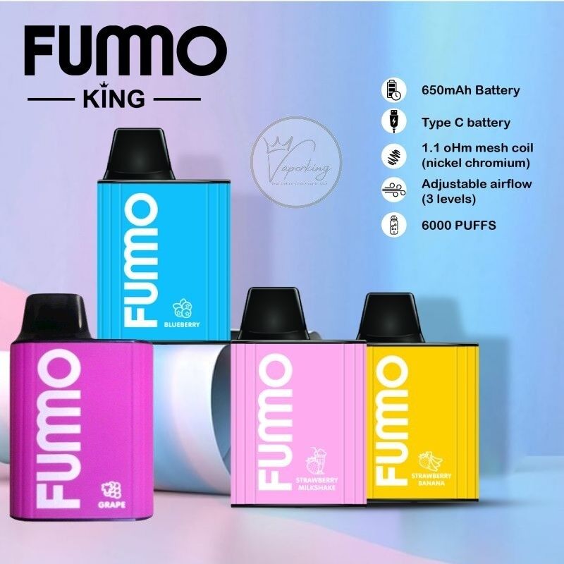 best 6000 puff vape Best Buy Fumo King 6000 Puffs Disposable Vape In UAE