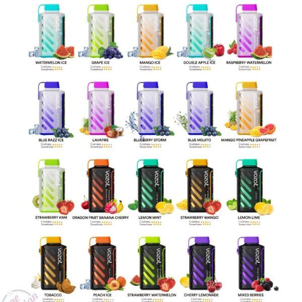 VOZOL Gear Power 20000 Puffs Disposable Vape In UAE